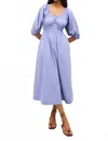 Marie Oliver Ava Midi Dress In Thistle In Purple