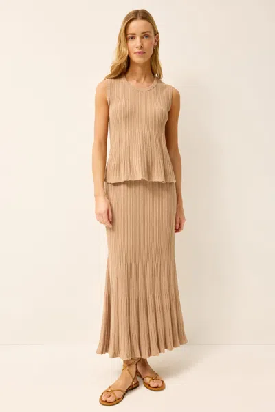 Marie Oliver Axel Skirt In Brown