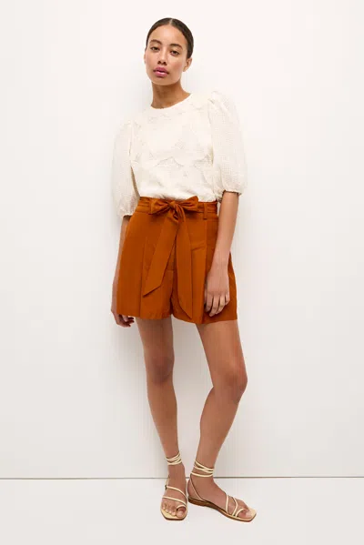 Marie Oliver Banks Short In Brandy