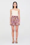 Marie Oliver Banks Shorts In Cachet In Cachet
