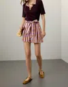 Marie Oliver Banks Shorts In Cachet In Multi