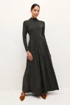 Marie Oliver Barrett Dress In Army