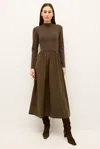 Marie Oliver Barrett Dress In Brown
