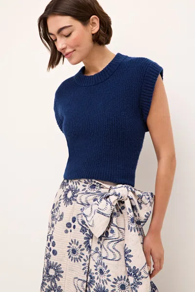 Marie Oliver Belle Shell In Navy