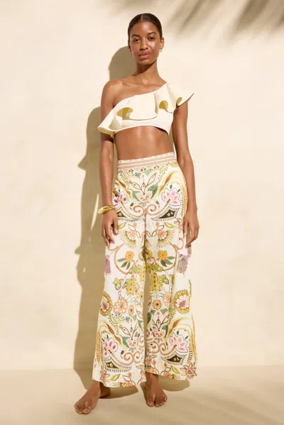 Marie Oliver Bennett Floral Print Trousers In Multi