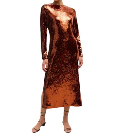 Marie Oliver Bentley Dress In Cinnamon
