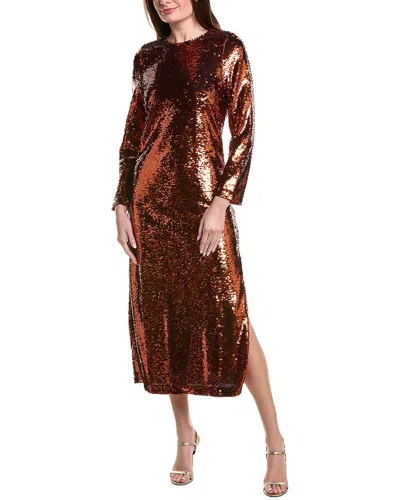 Marie Oliver Bentley Dress In Brown