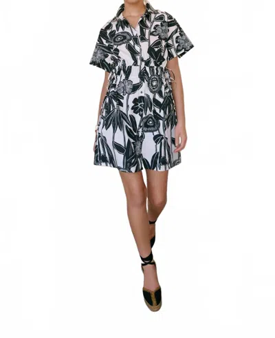 Marie Oliver Billie Dress In Florette In Black