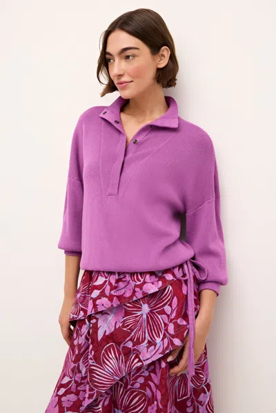 Marie Oliver Blaire Pullover In Amethyst