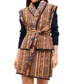 Marie Oliver Bowie Vest In Kismet In Brown