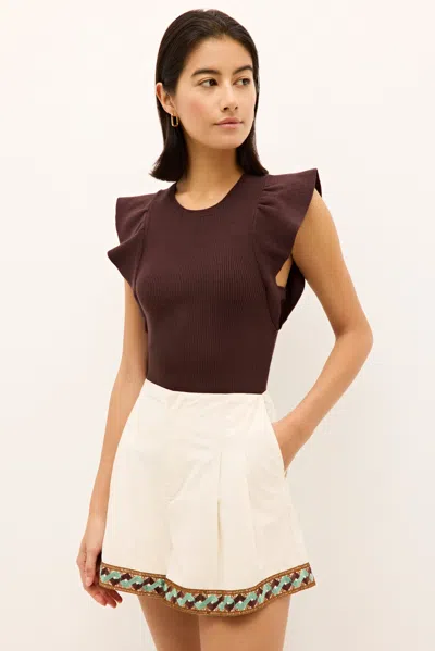 Marie Oliver Boyd Short In Brown