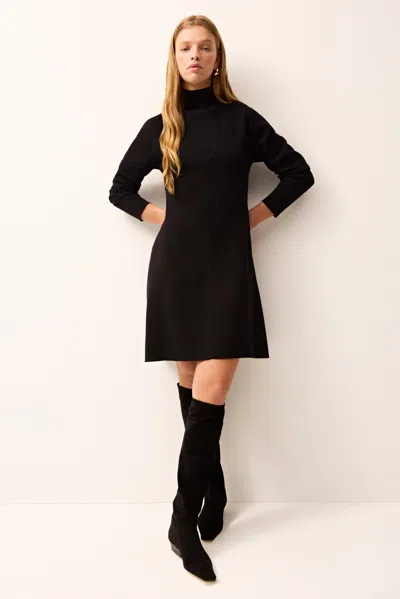 Marie Oliver Brantley Dress In Black