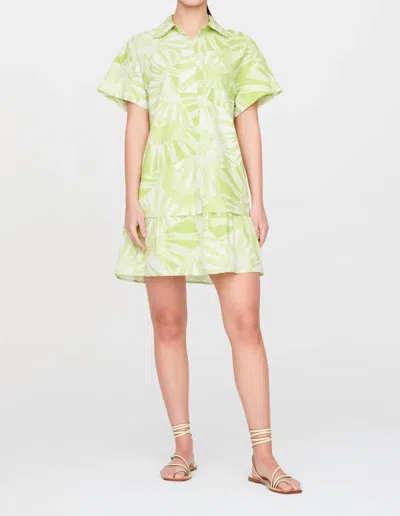 Marie Oliver Camp Mini Dress In Evergreen
