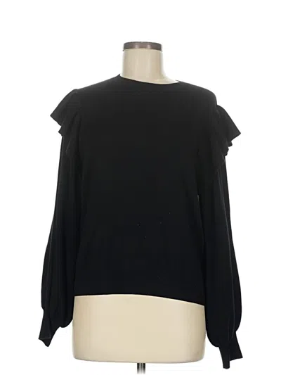 Pre-owned Marie Oliver Cardigan Sweater In Black