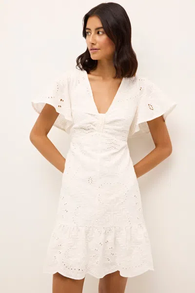 Marie Oliver Carmina Dress In Gray