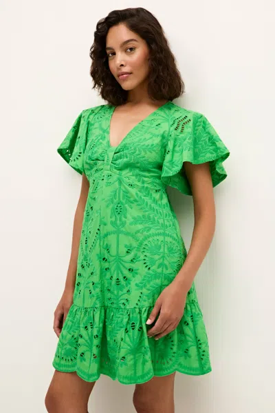 Marie Oliver Carmina Dress In Green
