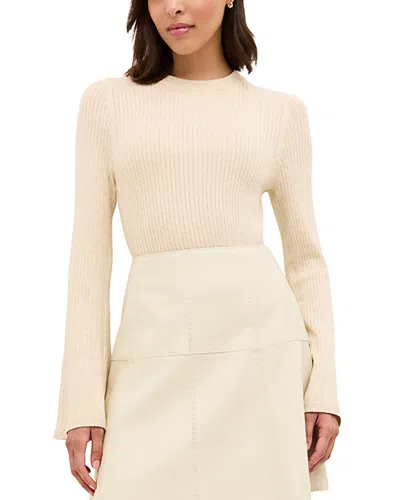 Marie Oliver Carrey Ribbed Sweater In Neutral