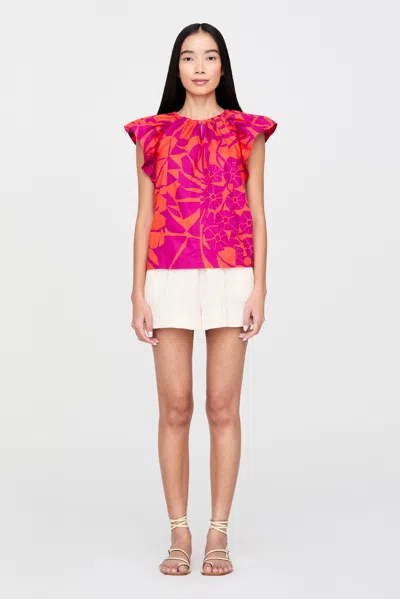 Marie Oliver Cassie Top In Dahlia