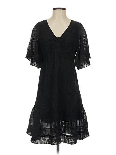 Pre-owned Marie Oliver Casual Dress In Black