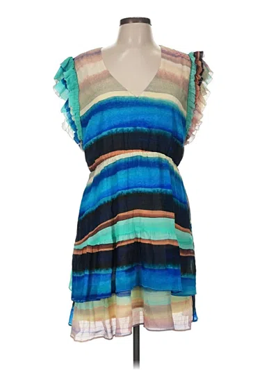 Pre-owned Marie Oliver Casual Dress In Blue