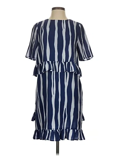 Pre-owned Marie Oliver Casual Dress In Blue