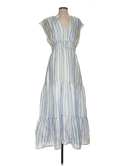 Pre-owned Marie Oliver Casual Dress In Blue