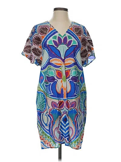 Pre-owned Marie Oliver Casual Dress In Blue