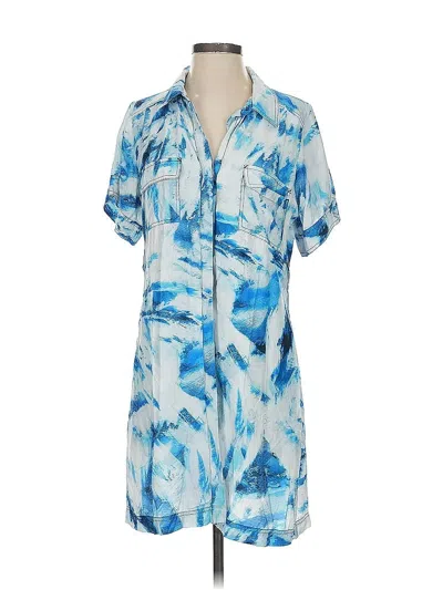 Pre-owned Marie Oliver Casual Dress In Blue