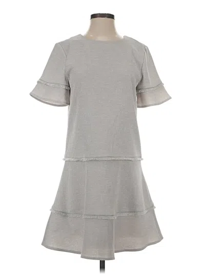 Pre-owned Marie Oliver Casual Dress In Gray