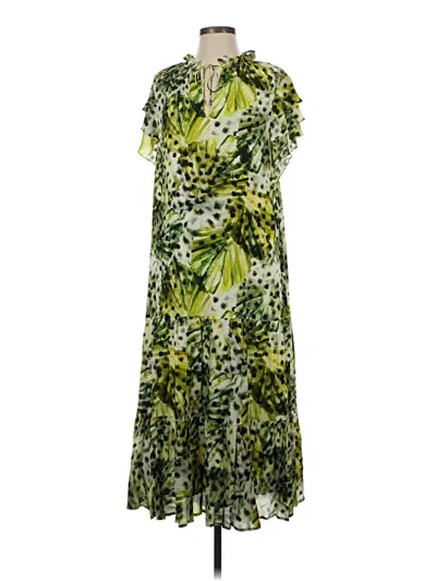 Pre-owned Marie Oliver Casual Dress In Green