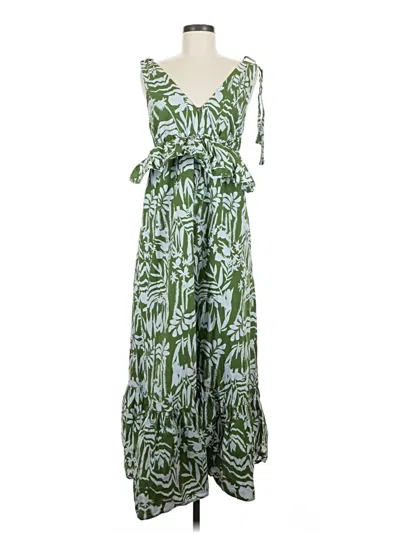 Pre-owned Marie Oliver Casual Dress In Green