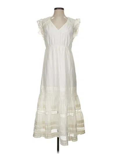 Pre-owned Marie Oliver Casual Dress In Ivory