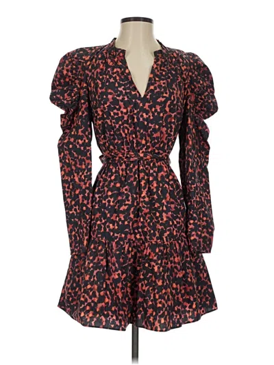 Pre-owned Marie Oliver Casual Dress In Orange