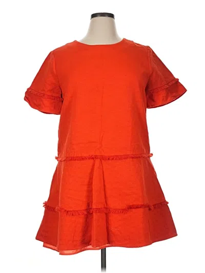 Pre-owned Marie Oliver Casual Dress In Orange