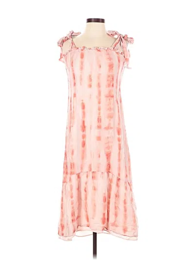 Pre-owned Marie Oliver Casual Dress In Pink