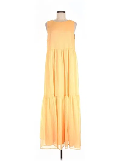 Pre-owned Marie Oliver Casual Dress In Yellow