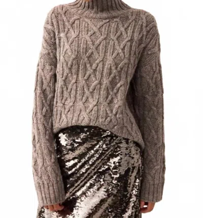 Marie Oliver Cecile Sweater In Titanium In Gray