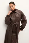 Marie Oliver Chazz Jacket In Walnut