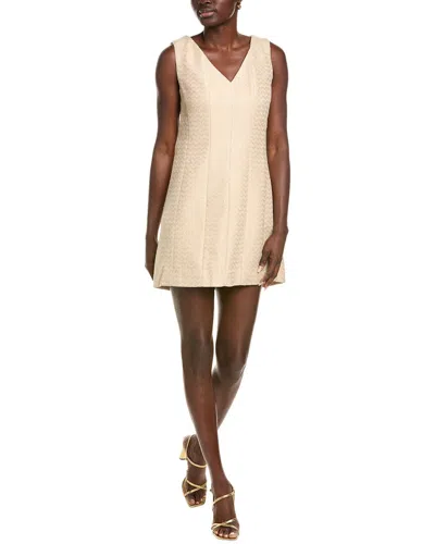 Marie Oliver Cher Shift Dress In Beige