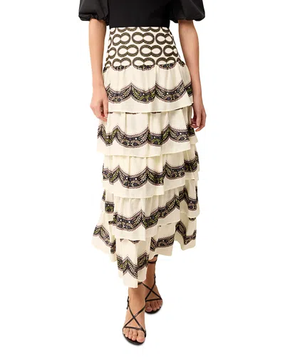Marie Oliver Christie Skirt In Green