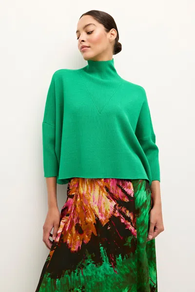 Marie Oliver Claudie Popover In Green