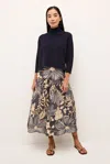 Marie Oliver Claudie Popover In Navy