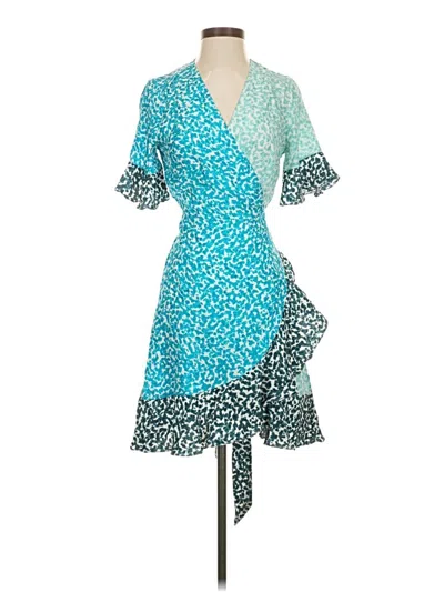 Pre-owned Marie Oliver Cocktail Dress In Blue