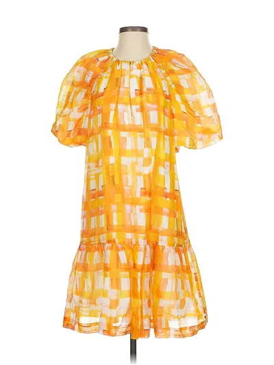 Pre-owned Marie Oliver Cocktail Dress In Orange