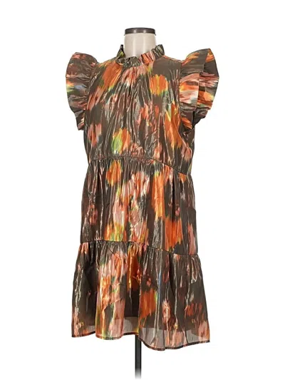Pre-owned Marie Oliver Cocktail Dress In Orange