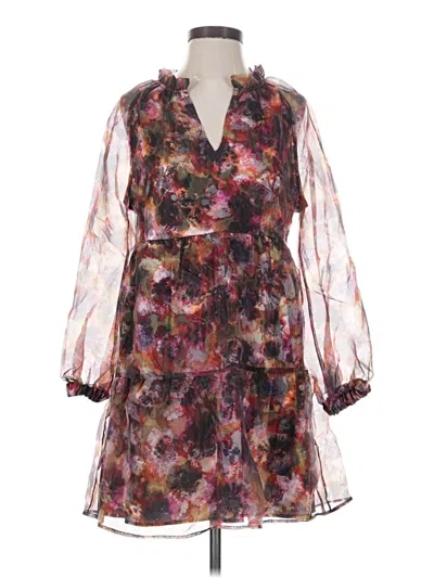 Pre-owned Marie Oliver Cocktail Dress In Purple