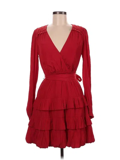 Pre-owned Marie Oliver Cocktail Dress In Red
