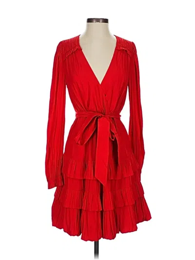 Pre-owned Marie Oliver Cocktail Dress In Red