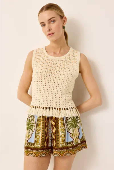 Marie Oliver Collins Tank In Ivory