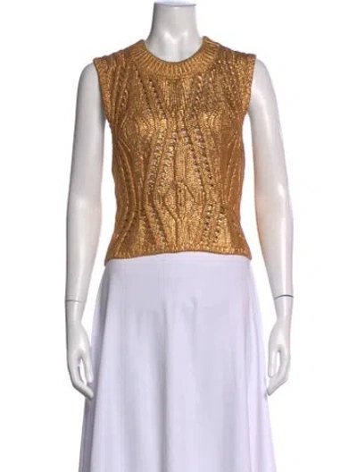 Pre-owned Marie Oliver Crew Neck Sweater In Multicolor